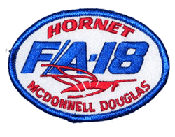 F/A-18 McDonnell Douglas Hornet - Military Patches and Pins