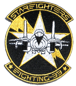 Fighting 33 - Starfighters - Military Patches and Pins