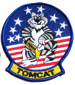 Open Eye Tomcat - Military Patches and Pins