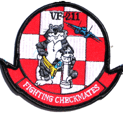 VF-211 Fighting Checkmates - Military Patches and Pins