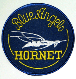Blue Angels Hornet - Military Patches and Pins