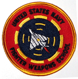 USN Fighter Weapons School - 3" - Military Patches and Pins