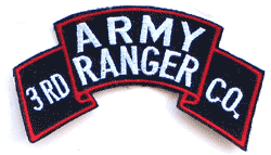 3rd Army Ranger - Military Patches and Pins