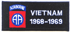 82nd Airborne Vietnam - Military Patches and Pins