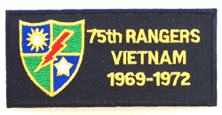 75th Rangers Vietnam - Military Patches and Pins