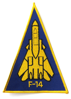 F-14 Triangle 6" - Military Patches and Pins