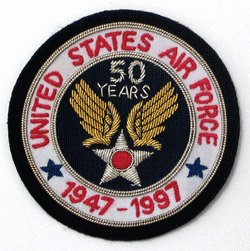 USAF Bullion 3" Crest - Military Patches and Pins