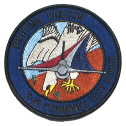 F-16 Combined Test Force - Military Patches and Pins