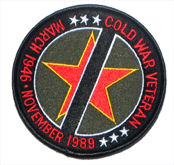 Cold War Veteran - Military Patches and Pins
