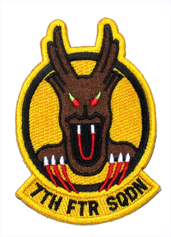 7th Fighter Squadron - Military Patches and Pins