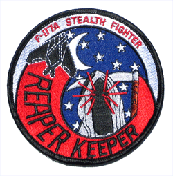 F-117A Reaper Keeper - Military Patches and Pins