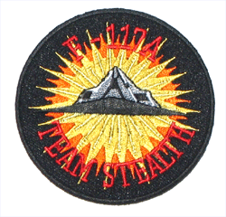 F-117A Team Stealth - Military Patches and Pins