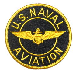 US Naval Aviation Pilot 3 1/2&quot; - Military Patches and Pins