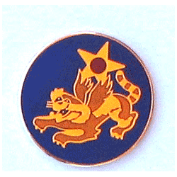 14th AAF Pin w/1 clutch - Military Patches and Pins