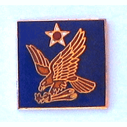 2nd AAF Pin w/1 clutch - Military Patches and Pins