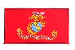 USMC Flag - Military Patches and Pins