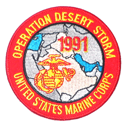 Desert Storm USMC - Military Patches and Pins