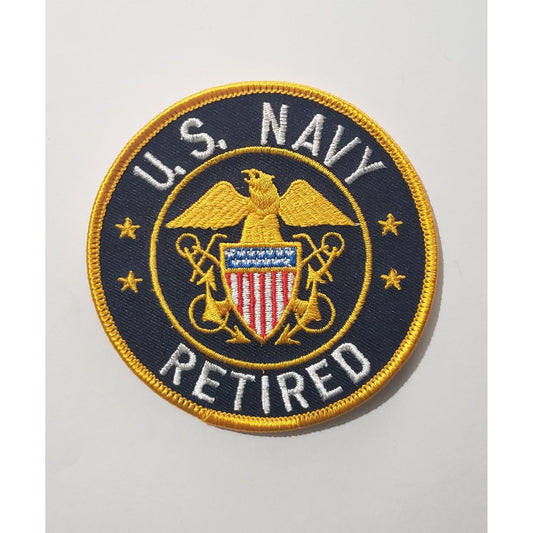 U.S. Navy Retired 3 1/2"