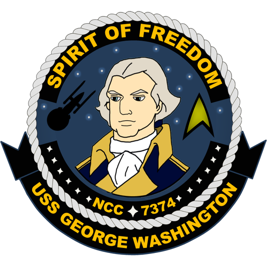 USS GEORGE WASHINGTON MACO 4"