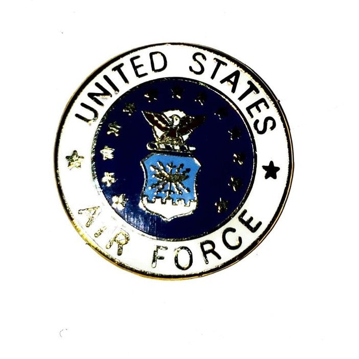 USAF logo 1&quot; pin &amp; 1 clutch