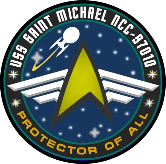 USS Saint Michael NCC-97010 - Military Patches and Pins