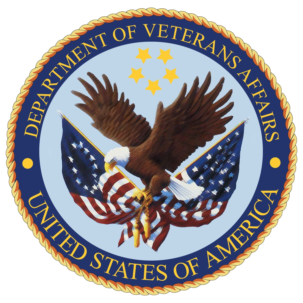 Department of Veterans Affairs Logo 3.5&quot; patch