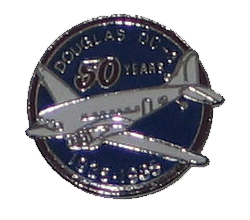 Douglas DC-3 Pin - Military Patches and Pins