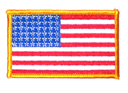 US 48 Star Flag - Military Patches and Pins