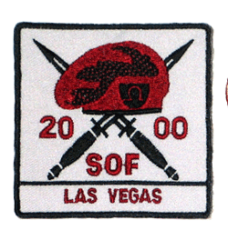 Soldier of Fortune/Red/2000 - Military Patches and Pins