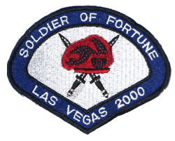 Soldier of Fortune/Blue/2000 - Military Patches and Pins
