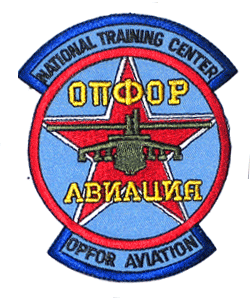 OPFOR Aviation/NTC - Military Patches and Pins