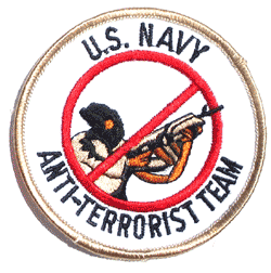 USN Anti-Terrorist Team - Military Patches and Pins