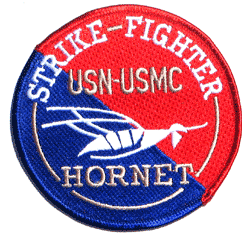 Strike Fighter Hornet - Military Patches and Pins