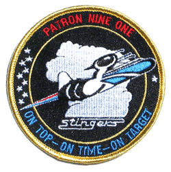 Patron Nine One - Military Patches and Pins