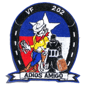 VF-202 Adios Amigo - Military Patches and Pins