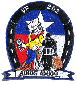 VF-202 Adios Amigo - Military Patches and Pins