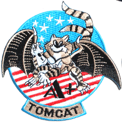 Tomcat A+ - Military Patches and Pins