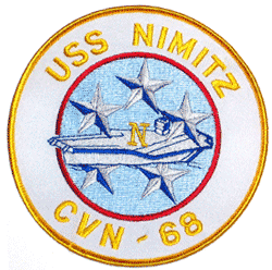USS Nimitz CVN-68 - Military Patches and Pins