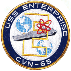 USS Enterprise CVN-65 - Military Patches and Pins