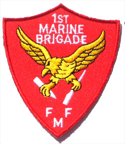 1st Marine Brigade FMF - Military Patches and Pins