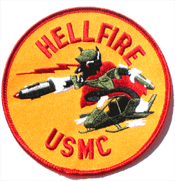 USMC Hellfire - Military Patches and Pins
