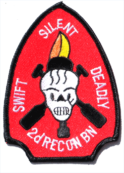2nd USMC Recon Bn - Military Patches and Pins