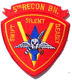 5th Recon Bn - Military Patches and Pins