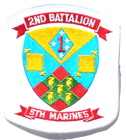 2nd Bn 5th Marines - Military Patches and Pins
