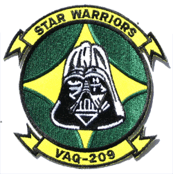 VAQ 209 Star Warriors - Military Patches and Pins