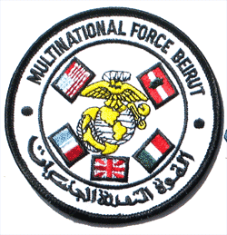 Multinational Force Beirut - Military Patches and Pins