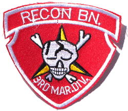 3rd Marine Division/Recon Bn - Military Patches and Pins