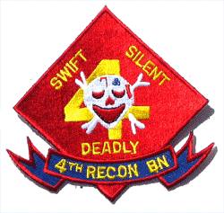 4th Recon Bn - Military Patches and Pins
