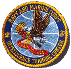 USN/USMC Intell Training Center - Military Patches and Pins