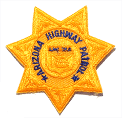 Arizona Highway Patrol Star - Military Patches and Pins